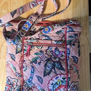 Retired Vera Bradley "Stitched Flowers" Women's Bag